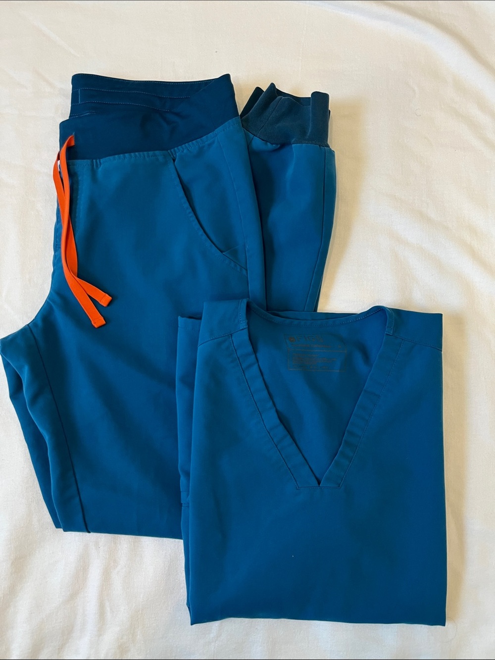 Figs Scrub Set LIMITED EDITION Alps Blue